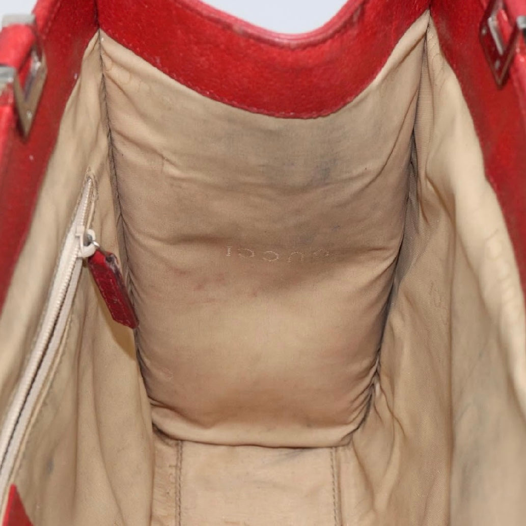 Gucci Red Leather Jackie Bag