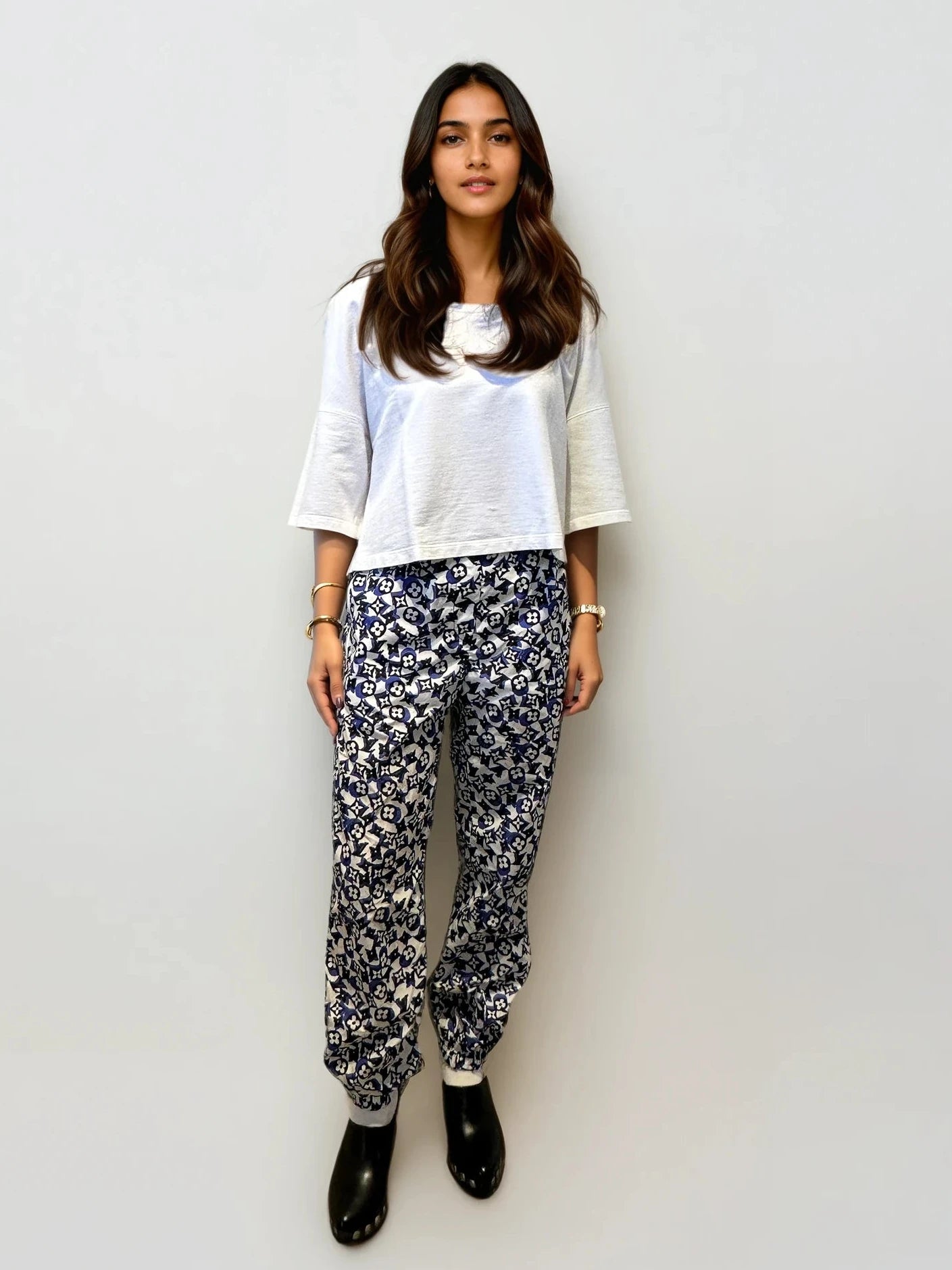 Louis Vuitton Logo Joggers