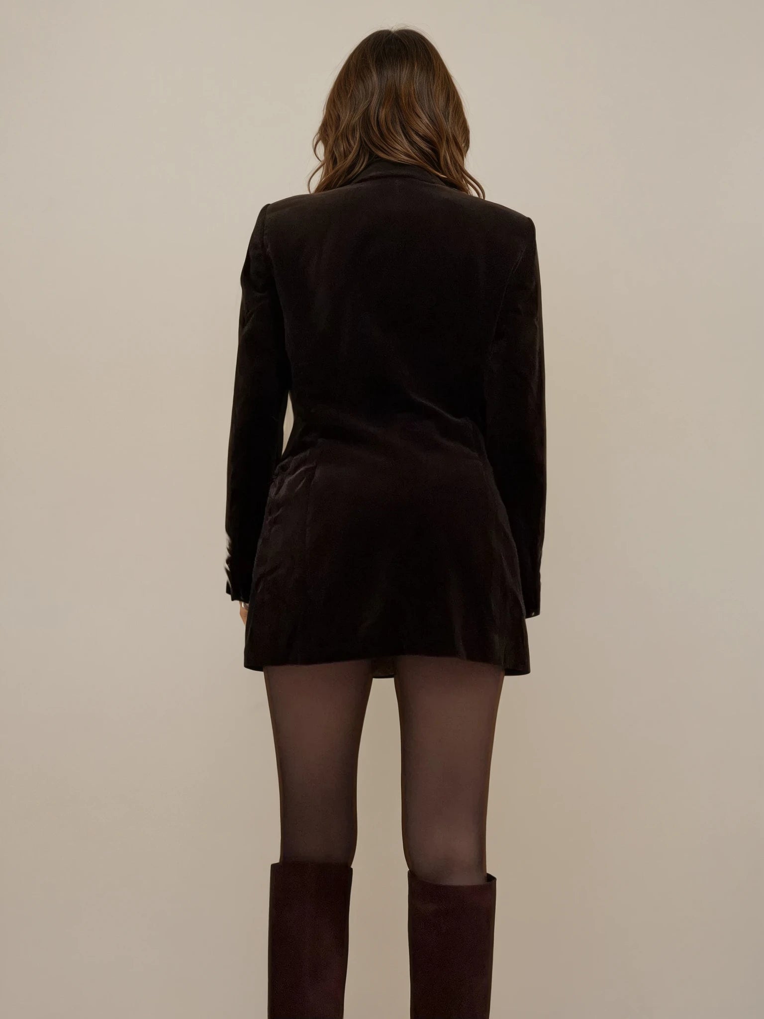 Escada Brown and Gold Blazer
