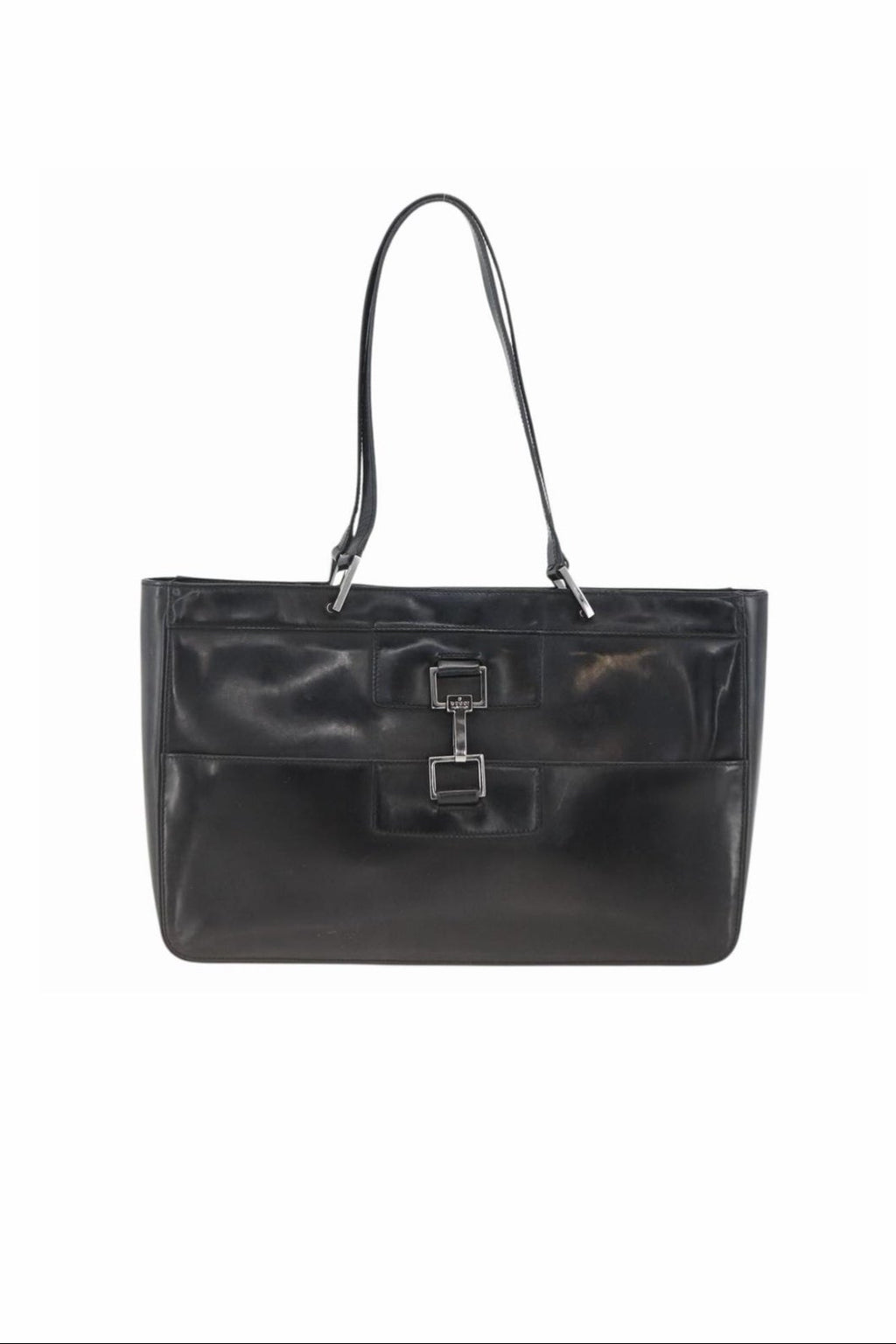 Gucci Black Leather Shoulder Bag
