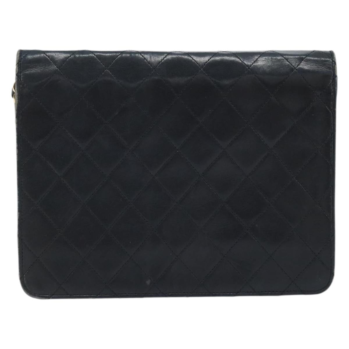 Chanel Black Quilted Leather Flap Bag