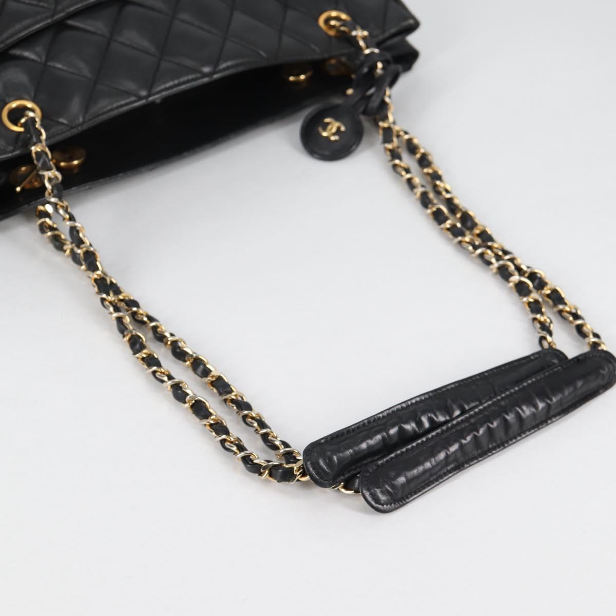 Chanel Black Leather Tote