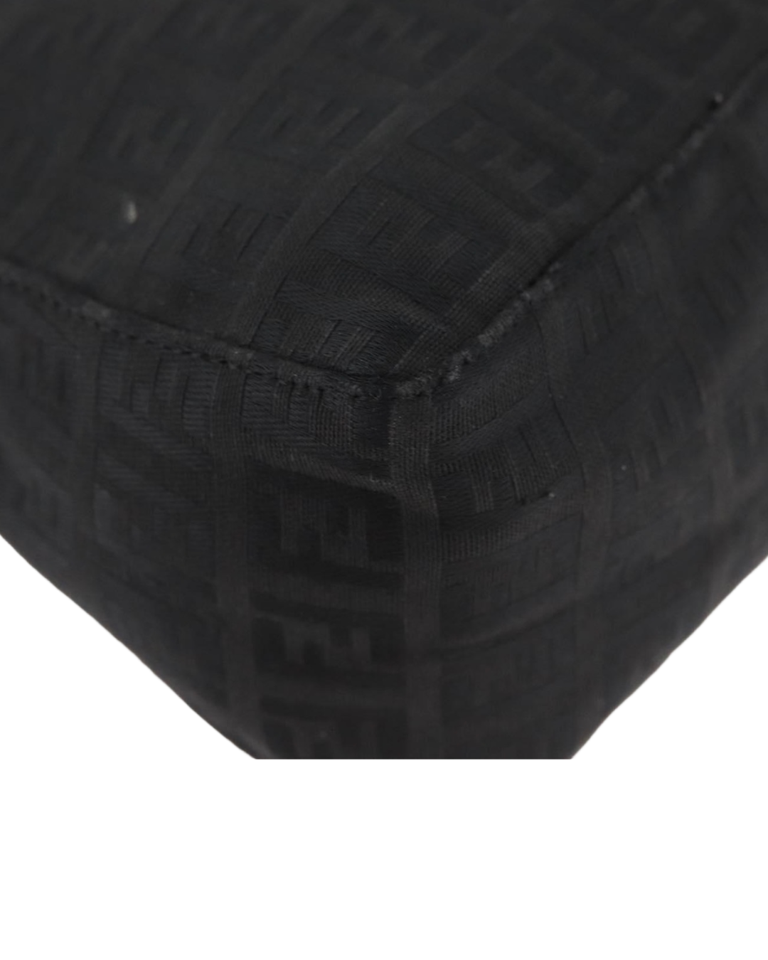 Fendi Black Zucchino Pochette