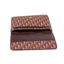 Load image into Gallery viewer, Dior Burgundy Monogram Clutch
