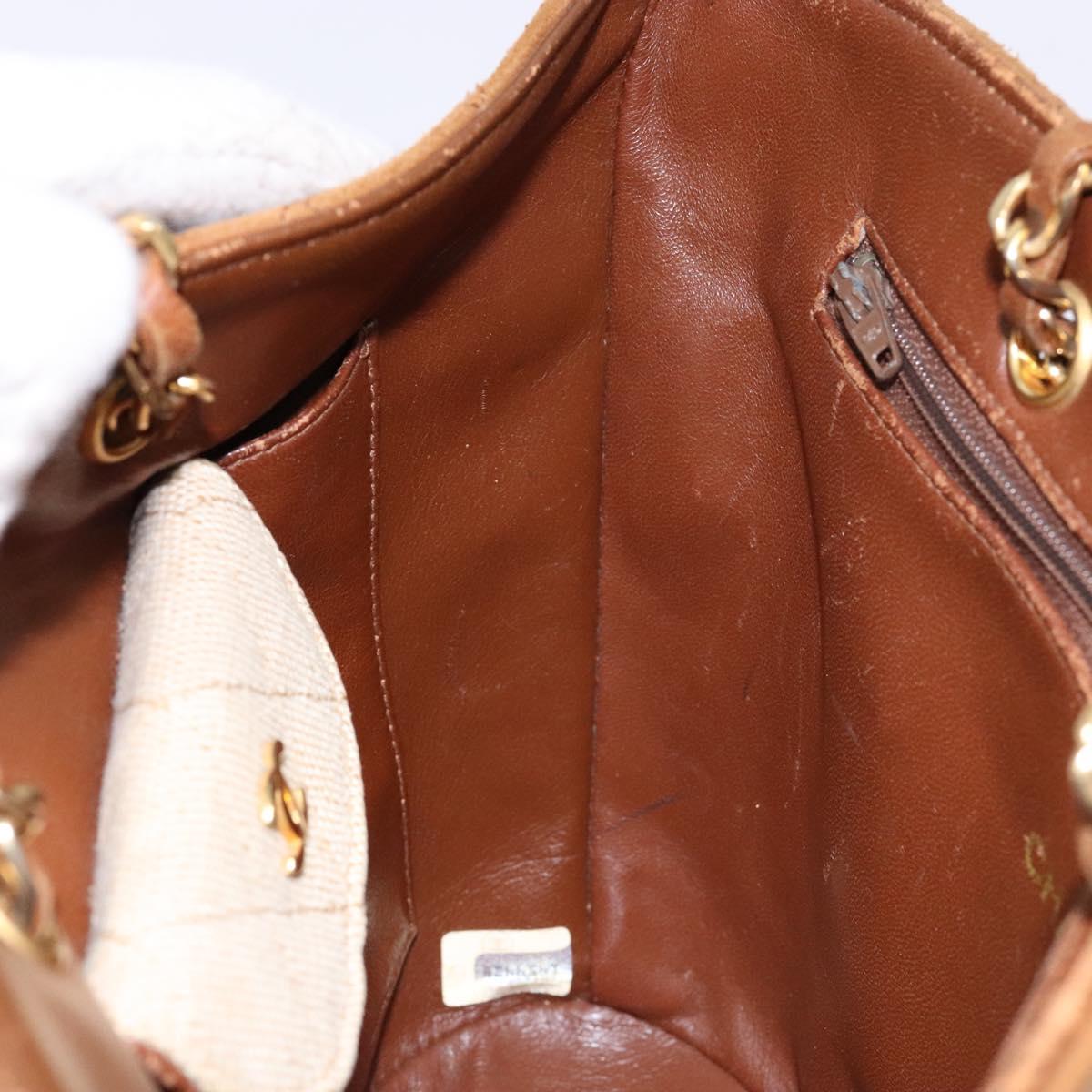 Chanel Brown Quilted Tote