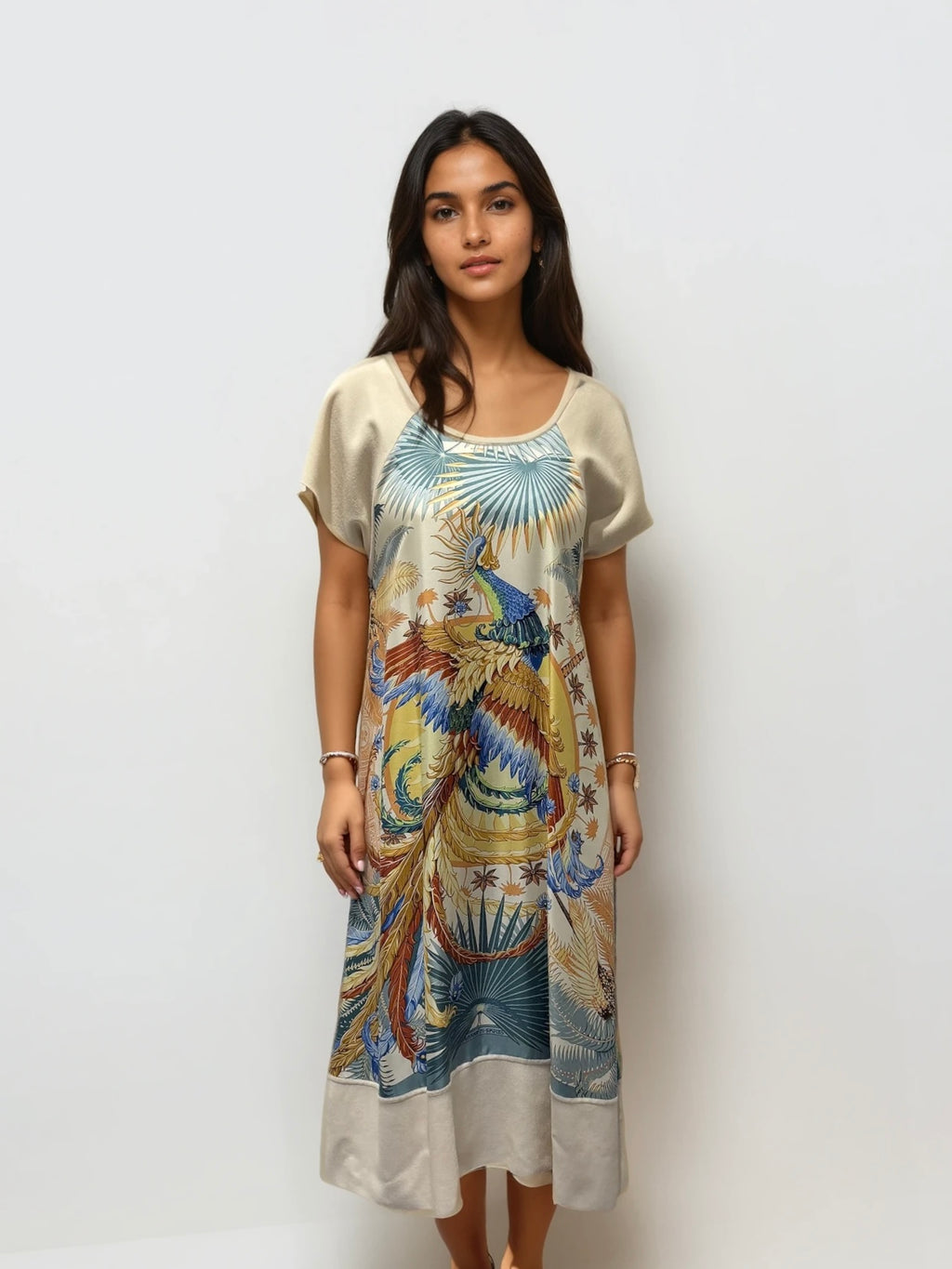 Hermès Printed Kaftan