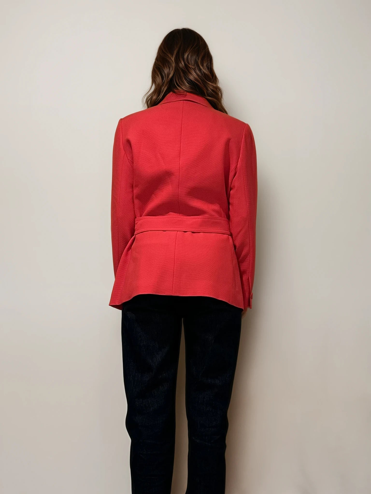 YSL Orange Blazer