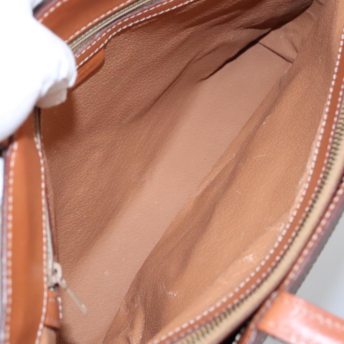 Celine Macadam Striped Handbag