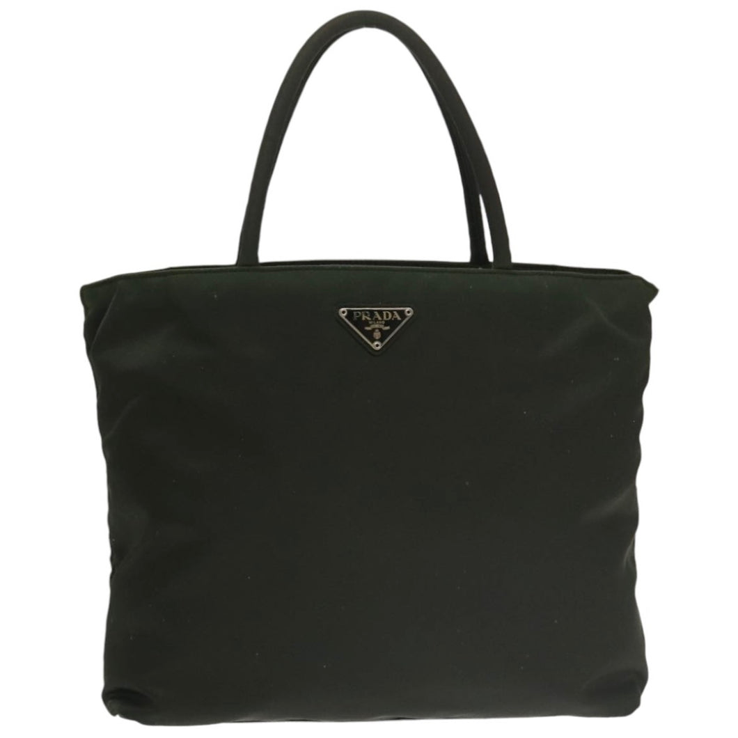 Prada Hunter Green Nylon Tote