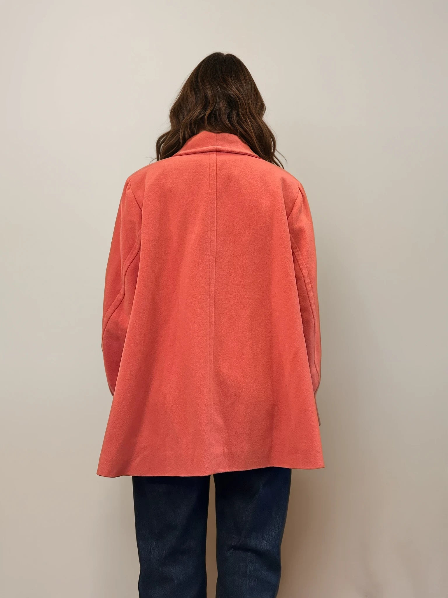 YSL Orange Coat