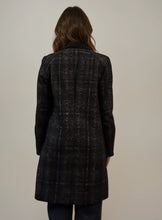 Load image into Gallery viewer, Jil Sander Black and Grey Plaid Coat
