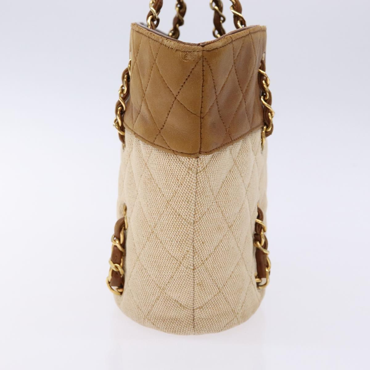 Chanel Brown Quilted Tote
