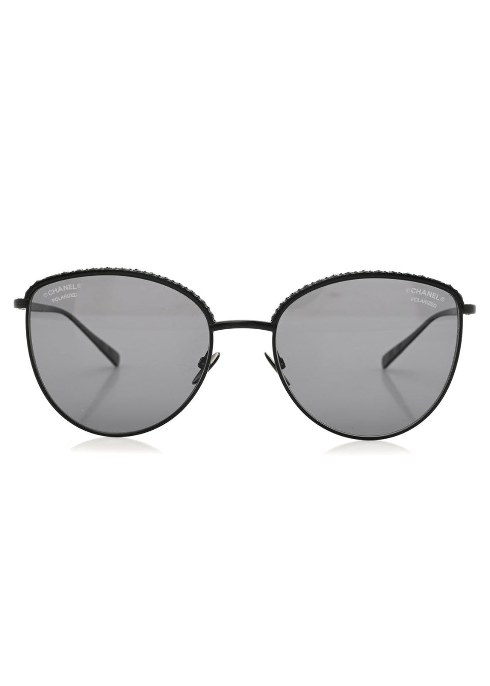 Chanel Black Wire Sunglasses