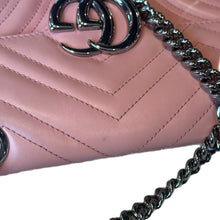 Load image into Gallery viewer, Gucci Marmont Pink Shoulder Bag
