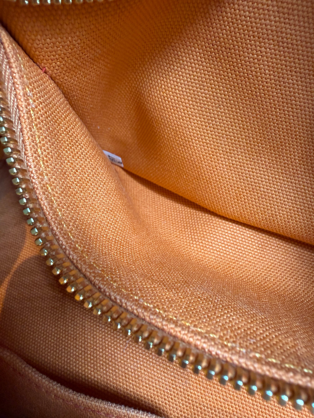 Prada Orange Canapa Tote