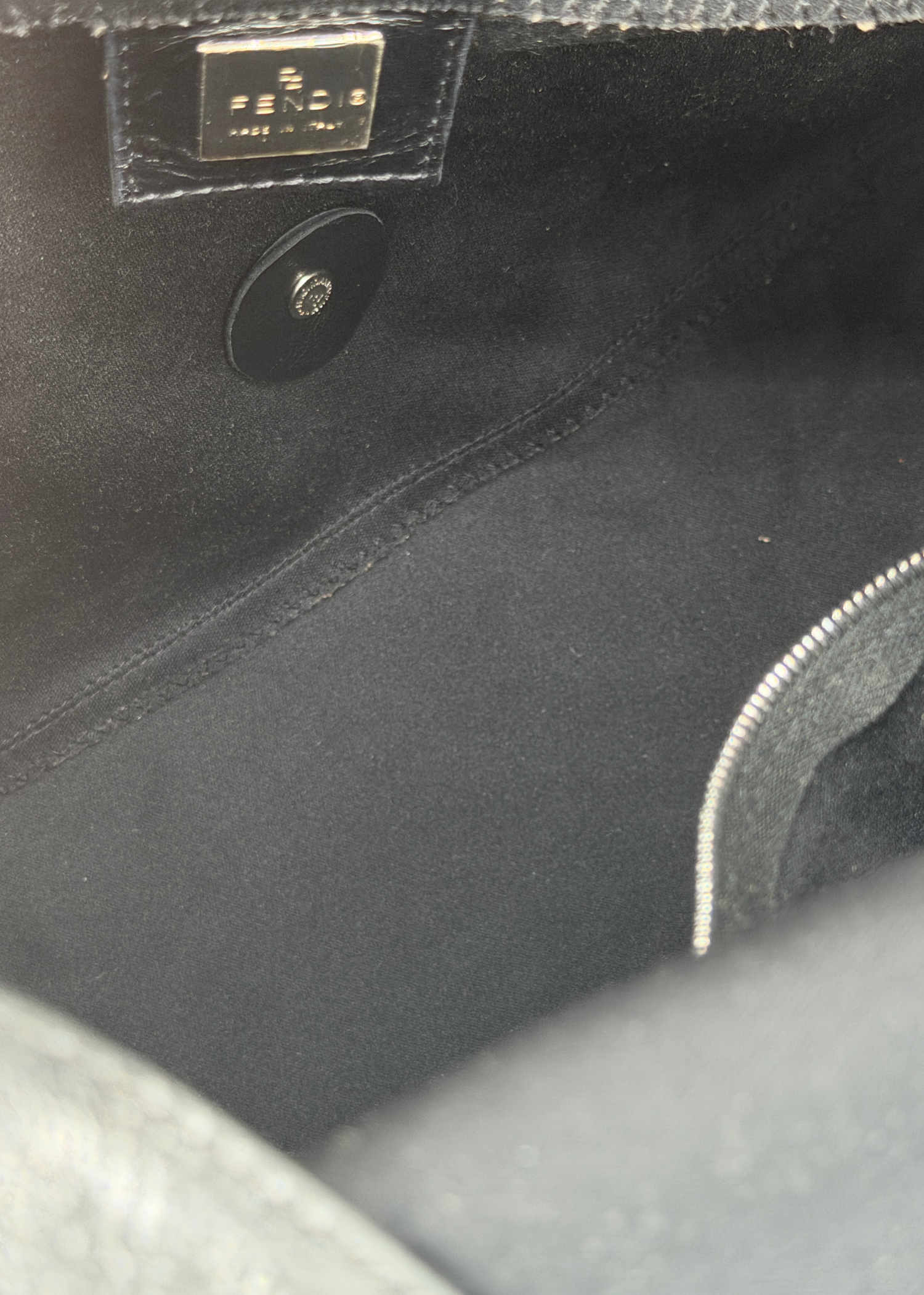 Fendi Black Mama Baguette