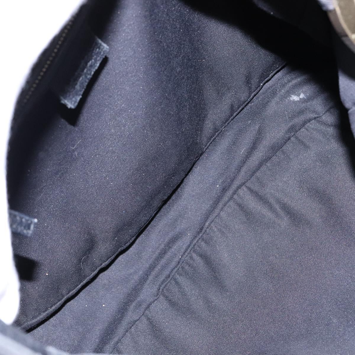 Gucci Black “G” Monogram Shoulder Bag