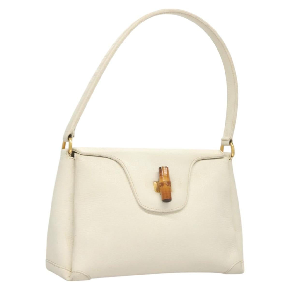 Gucci White Square Handbag