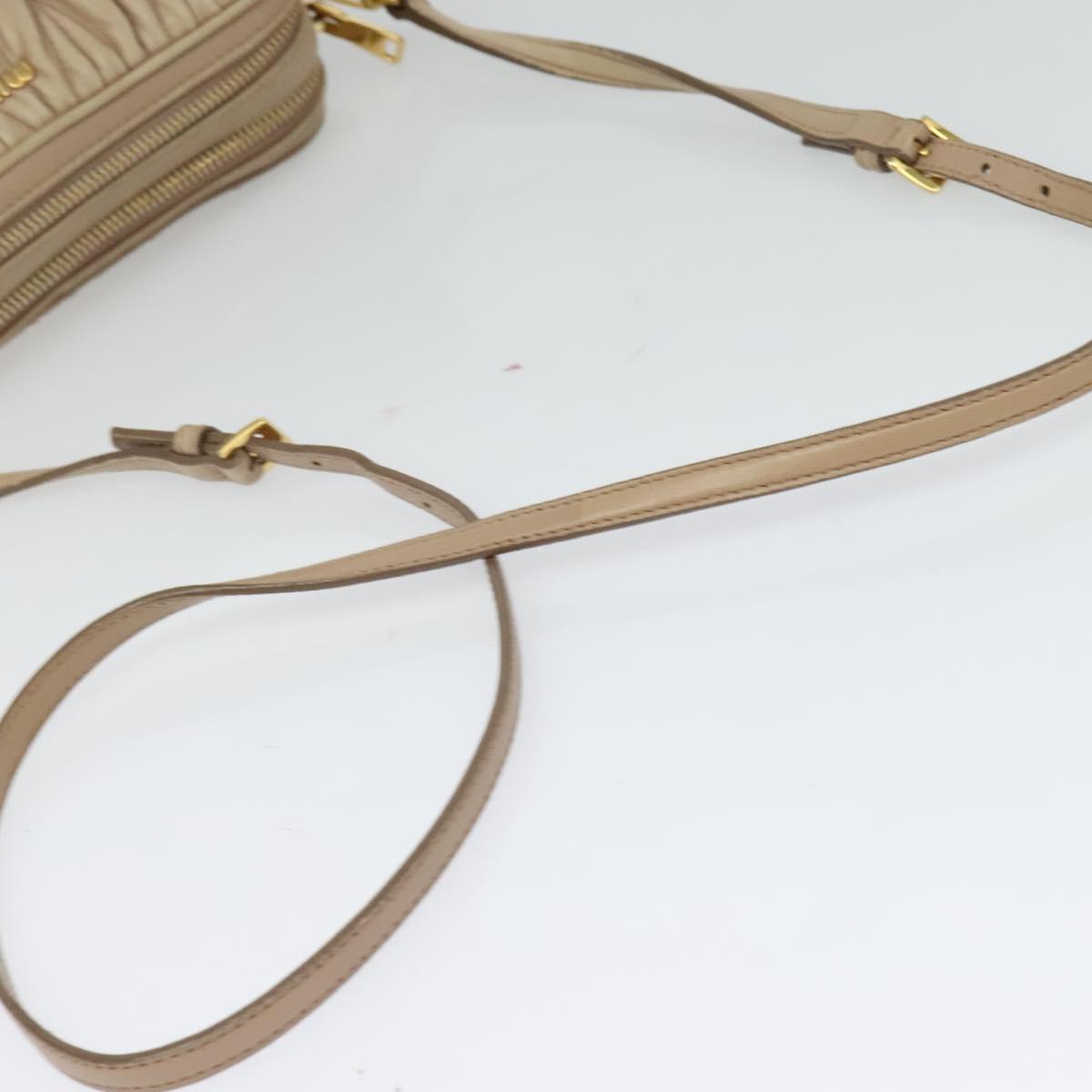 Miu Miu Nude Shoulder Bag