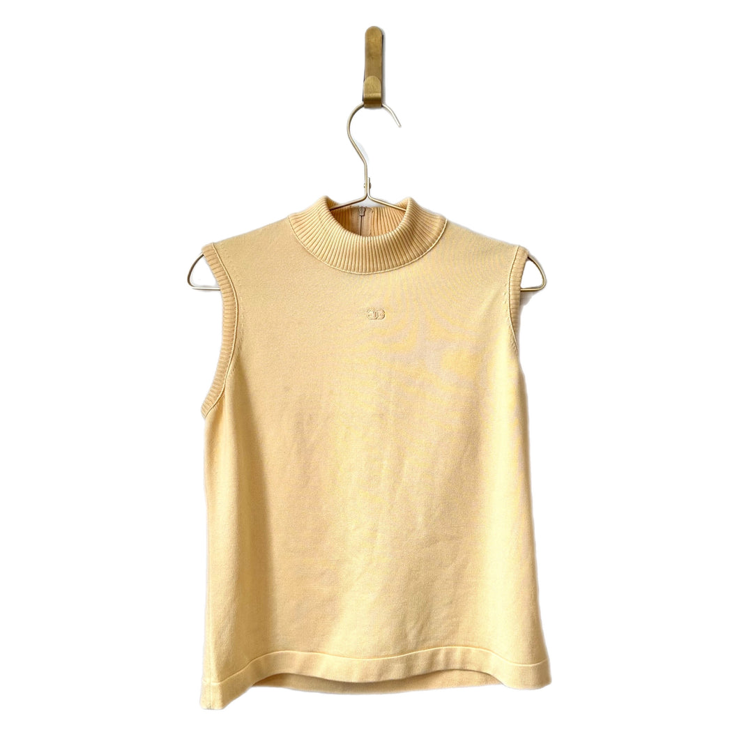 Givenchy Yellow Sweater Vest