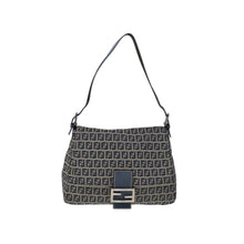 Load image into Gallery viewer, Fendi Zucchino Navy Mama Baguette
