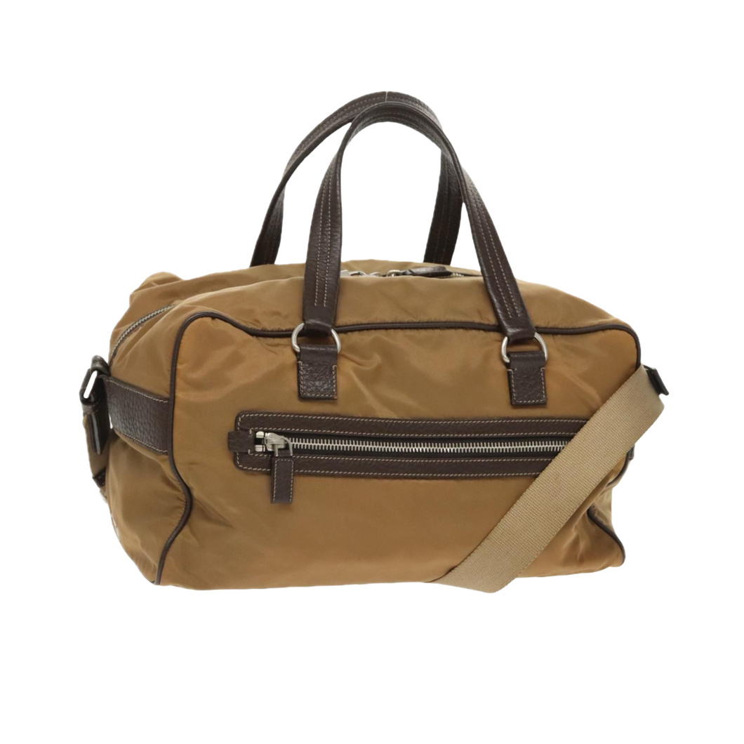 Prada Tan Duffle Bag