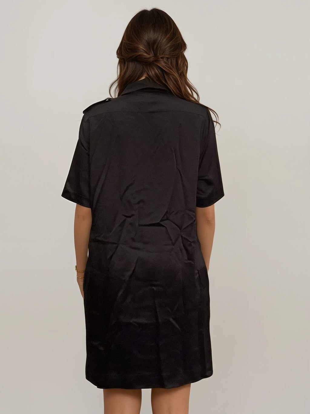 YSL Black Shift Dress