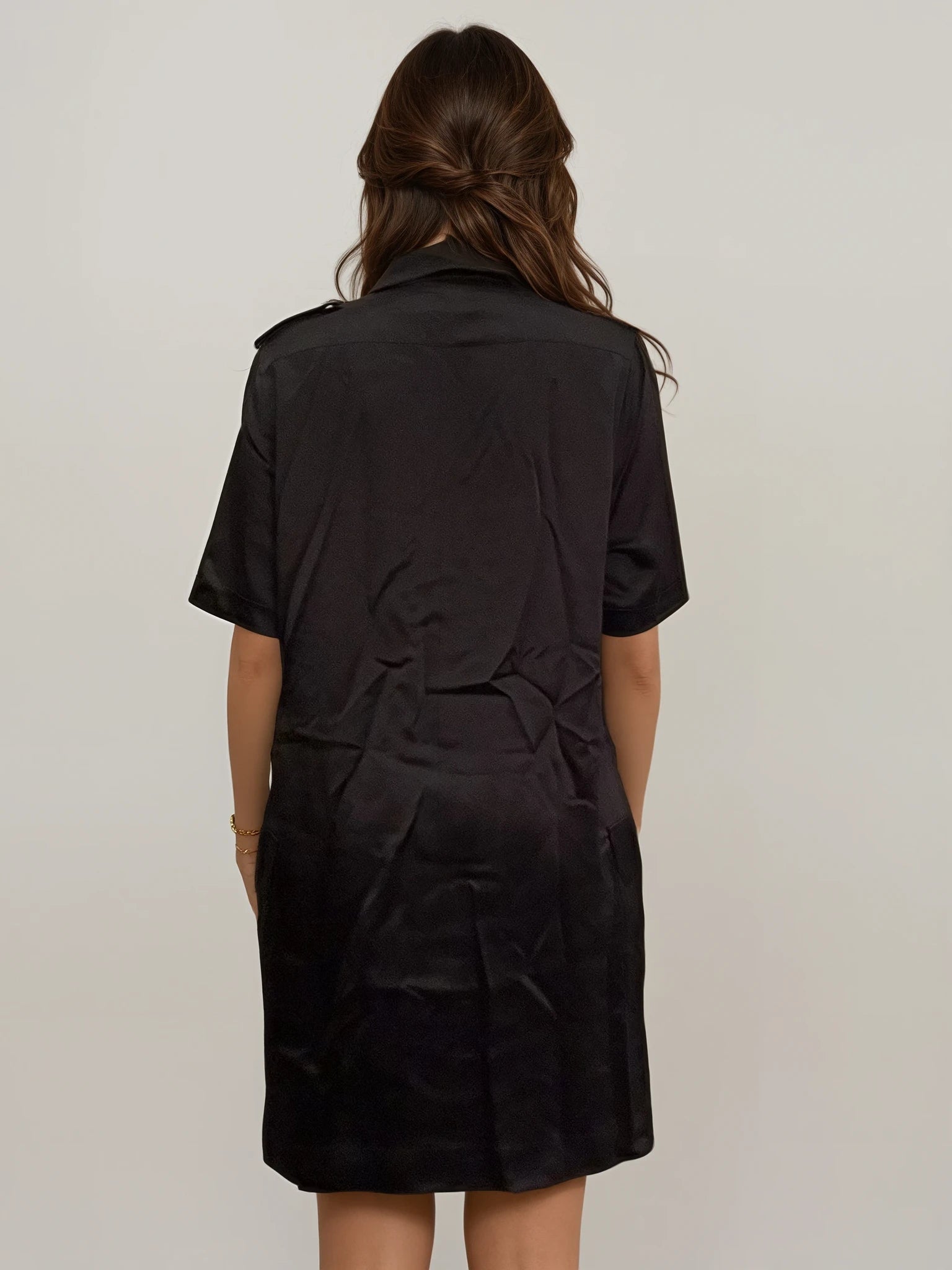 YSL Black Shift Dress