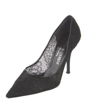 Load image into Gallery viewer, YSL Black Lace Pumps
