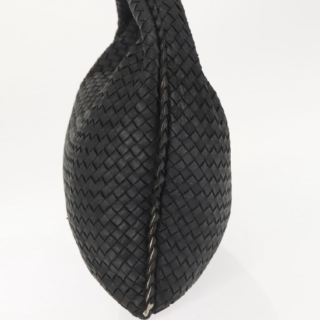Bottega Veneta Black Quilted Hobo Bag