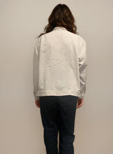 Load image into Gallery viewer, YSL Cream Bomber with Green Logo
