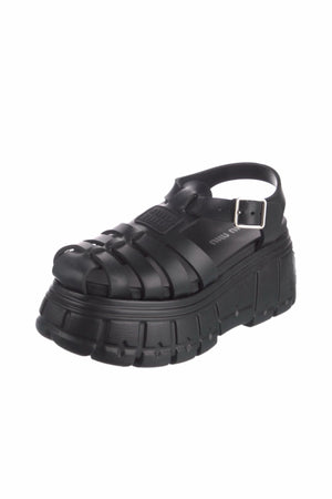 Miu Miu Black Fisherman Clogs