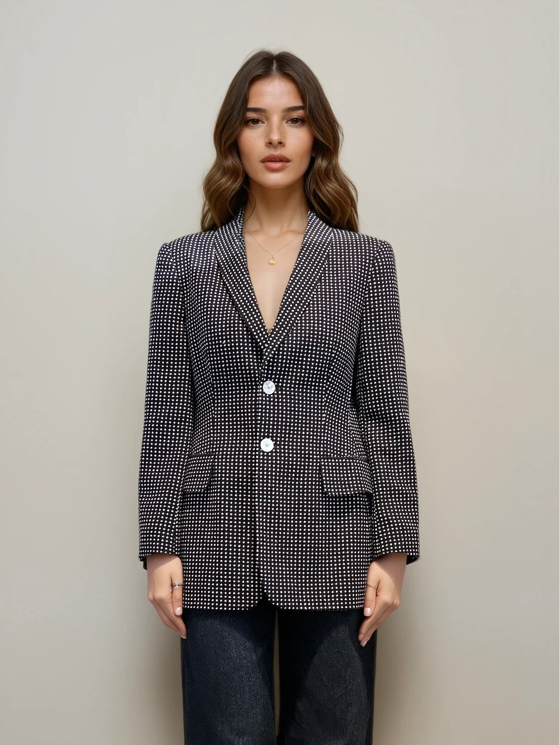 Escada Polka Dot Blazer