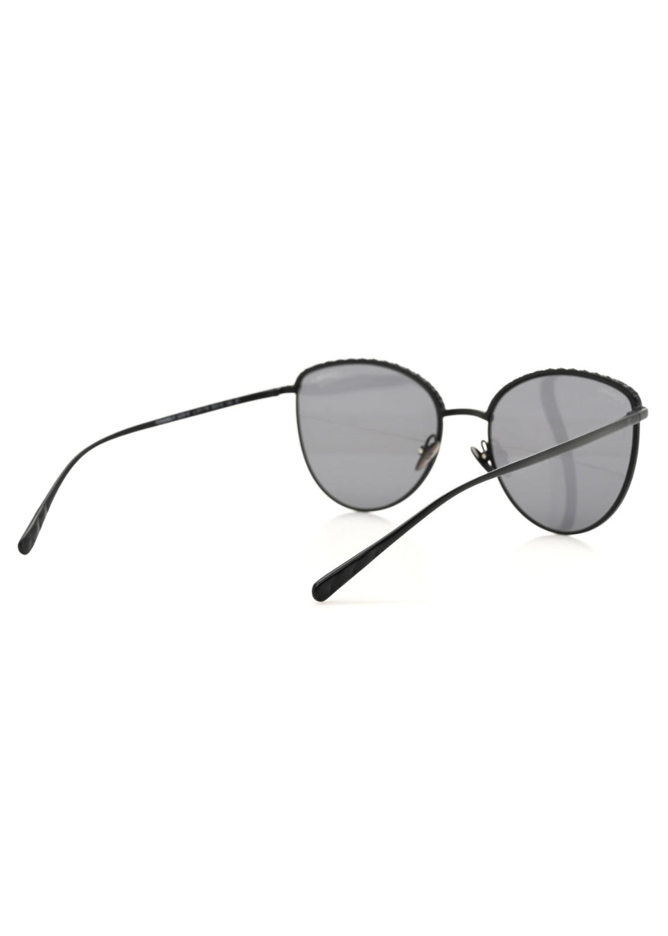 Chanel Black Wire Sunglasses