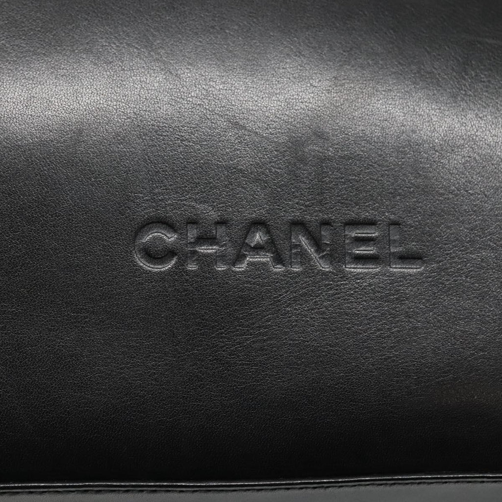 Chanel Black Leather Tote