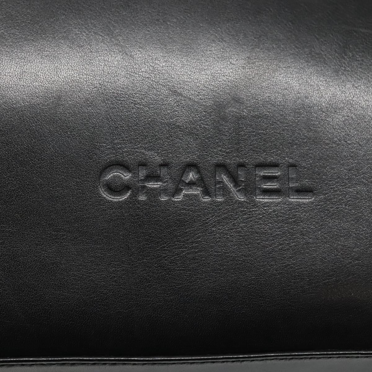Chanel Black Leather Tote