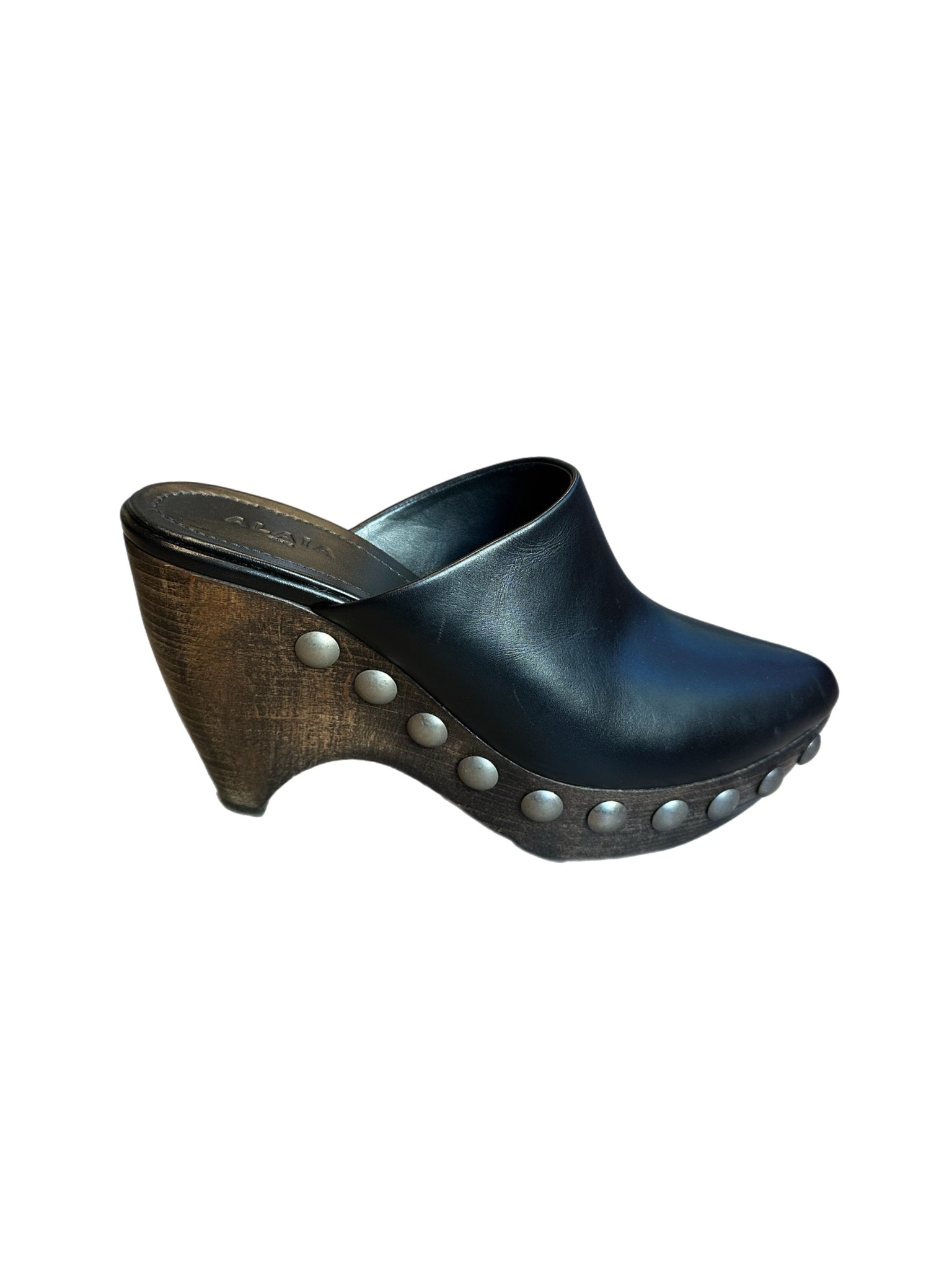 Alaïa Black Clogs