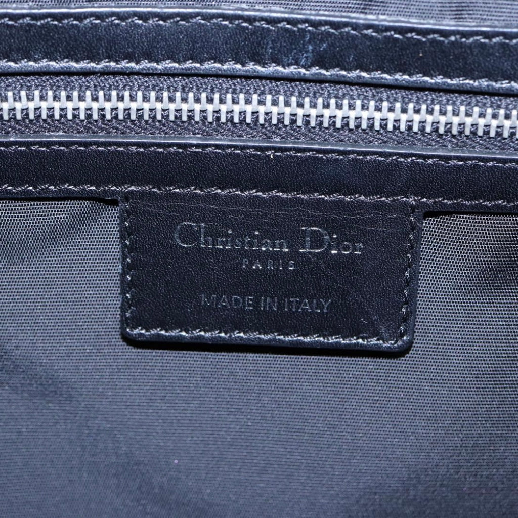 Lady Dior Black Printed Tote