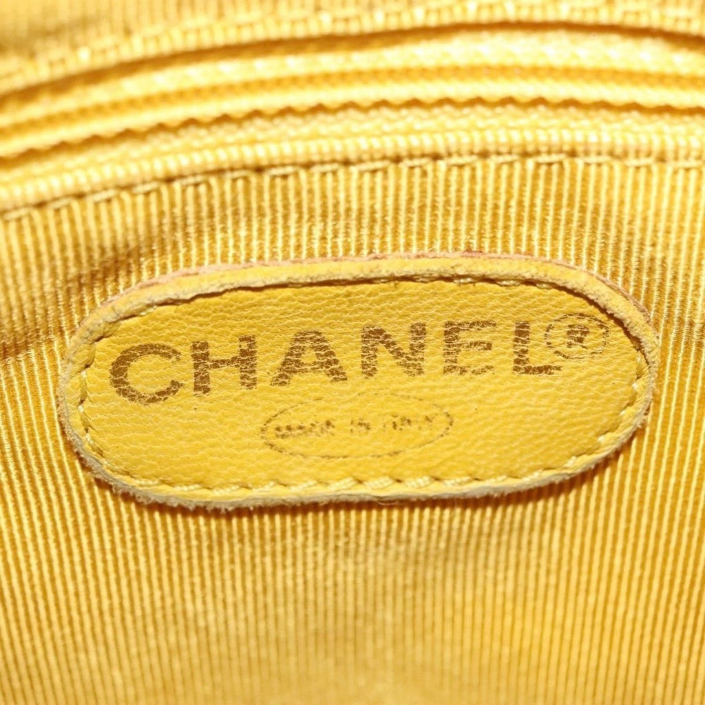 Chanel Yellow Handbag