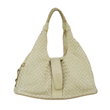 Load image into Gallery viewer, Bottega Veneta Intrecciato Cream Hobo Bag
