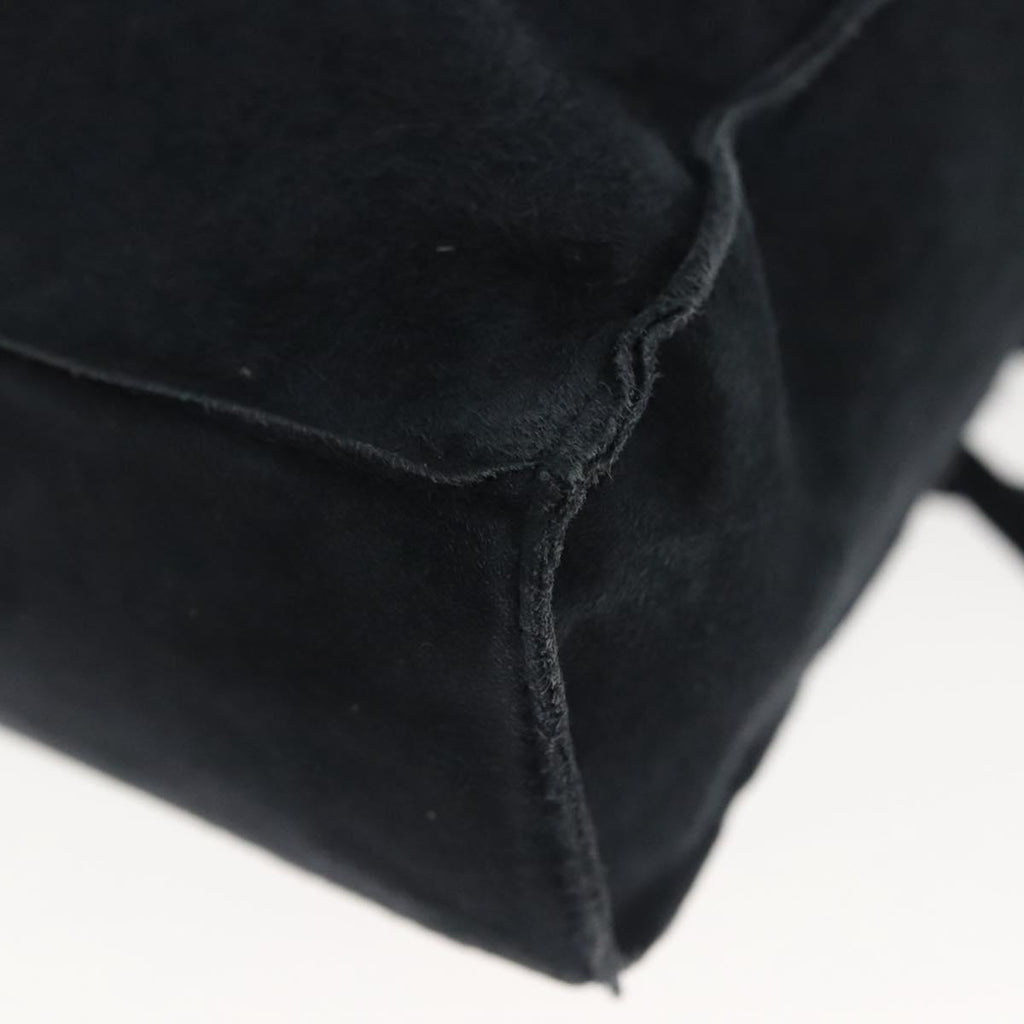 Chanel Navy Suede Fringe Tote