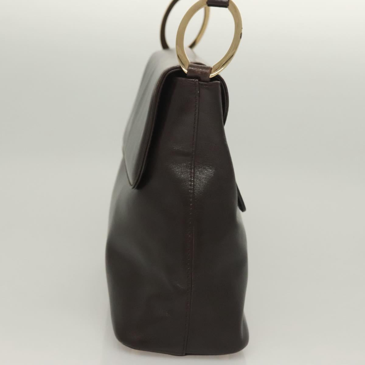 Gucci Brown Leather Shoulder Bag