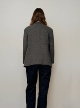 Load image into Gallery viewer, Jil Sander Grey Tweed Blazer Jacket
