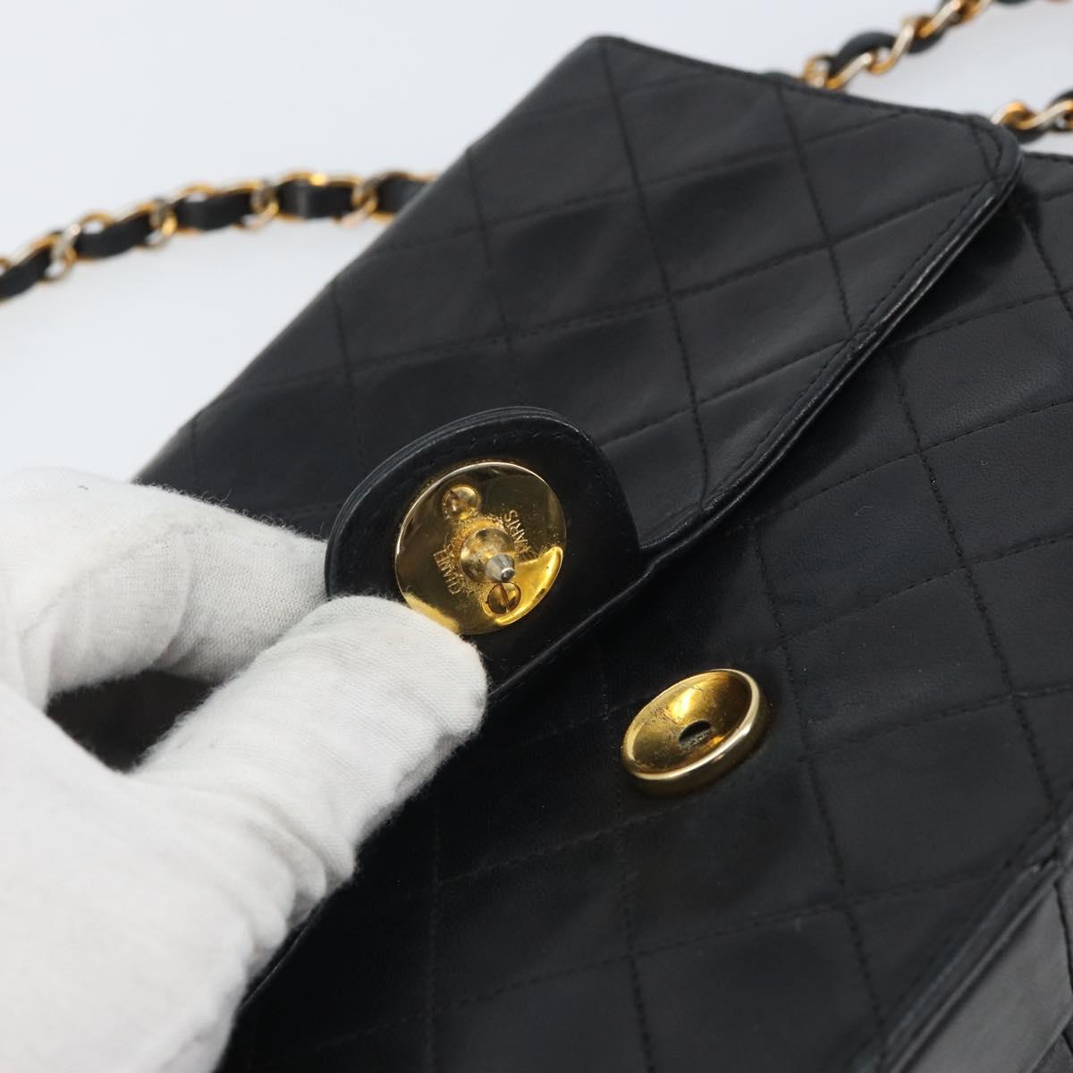 Chanel Black Quilted Leather Flap Bag