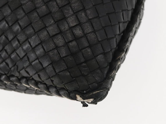 Bottega Veneta Black Quilted Hobo Bag