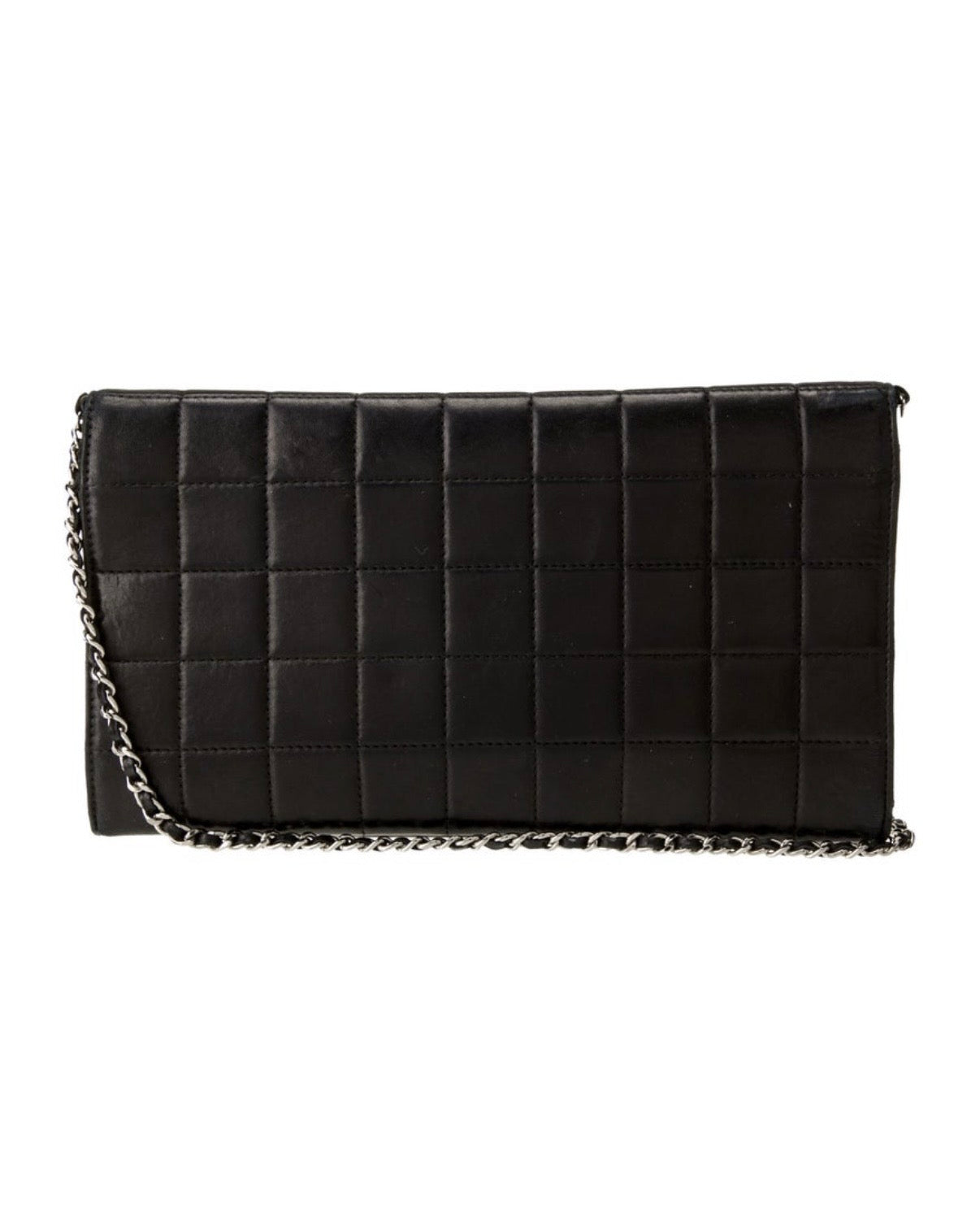 Chanel Black and Silver Shoulder Bag