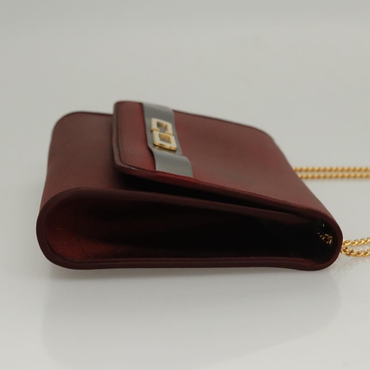 Dior Burgundy Shoulder Bag
