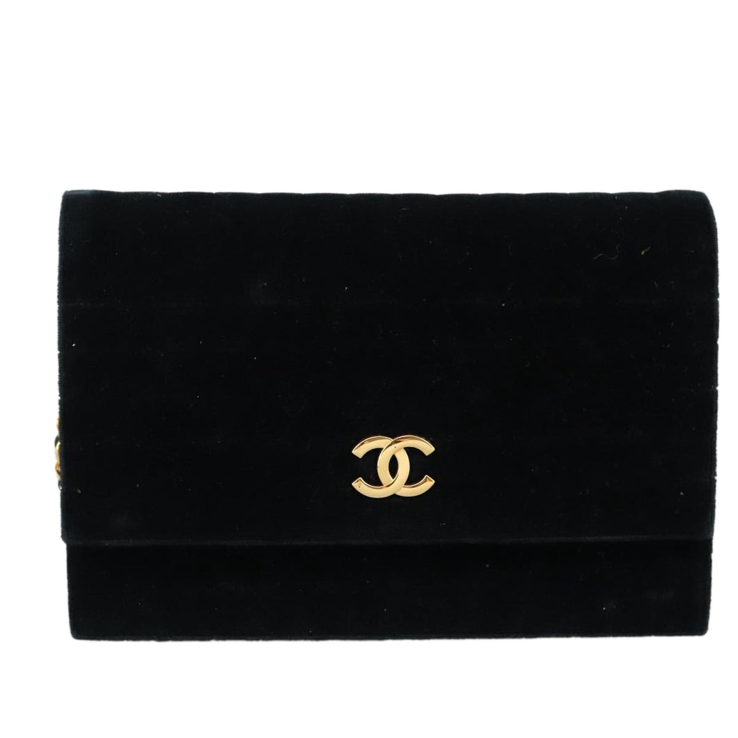 Chanel Velvet Shoulder Bag