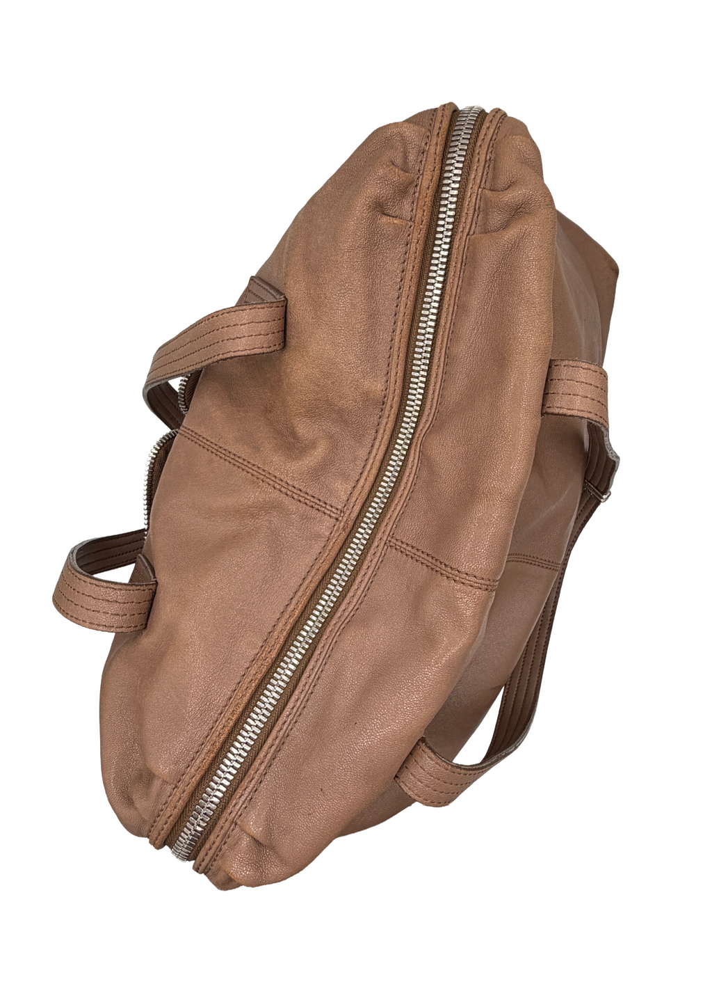 Fendi Brown Leather Shoulder Bag