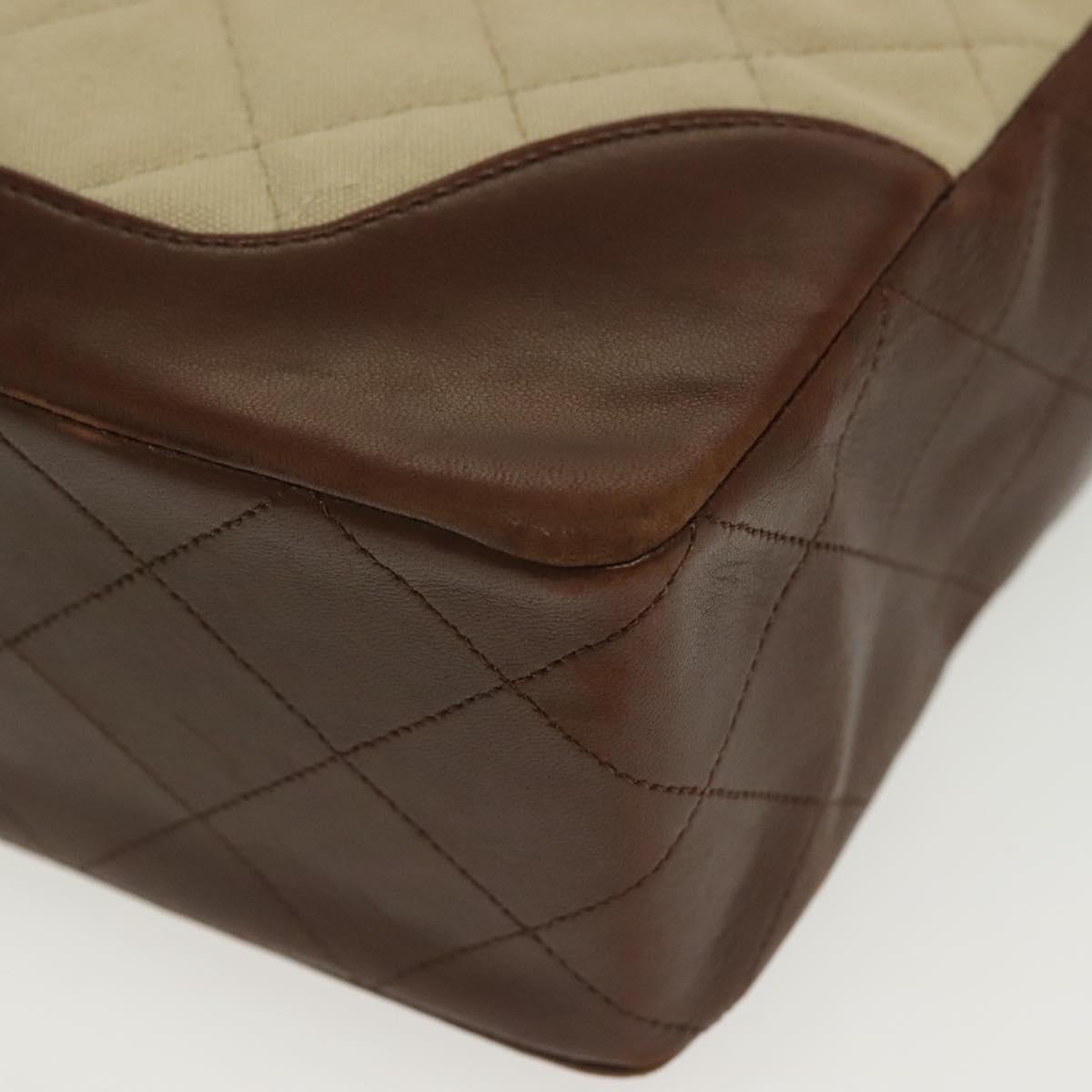 Chanel Tan & Brown Shoulder Bag